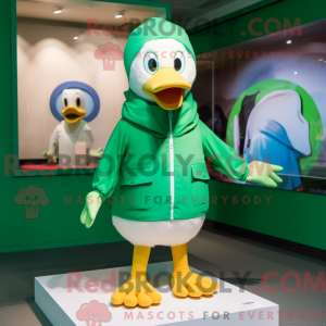 Green Goose maskot kostume...