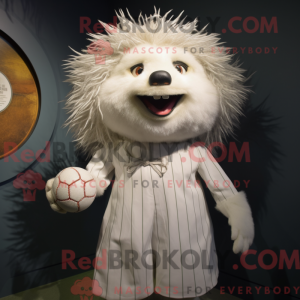 White Porcupine mascot...