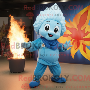 Sky Blue Fire Eater máscara...