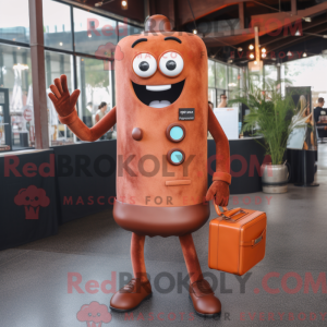 Rust Phone maskot kostyme...