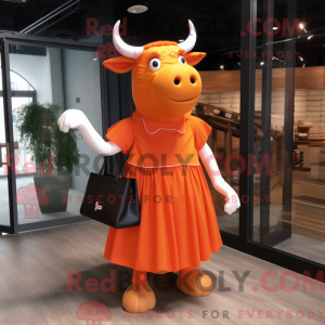 Maskottchenkostüm Orange...