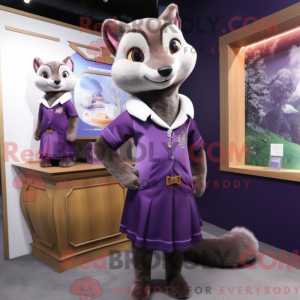 Lilla Marten maskot kostume...