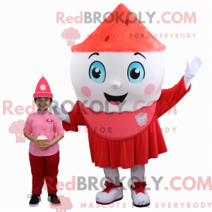 Red Ice Cream maskot...