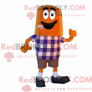 Orange Moussaka mascot...