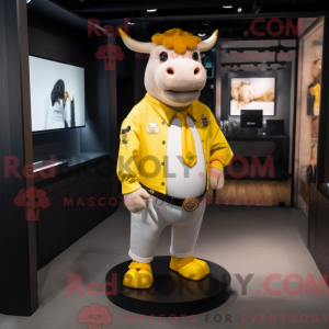 Figura de máscara de touro...