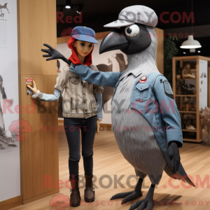 Gray Woodpecker mascot...