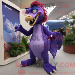 Lilla Deinonychus maskot...