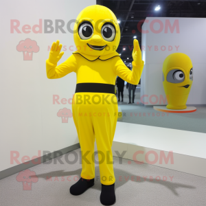 Citrongul Mime maskot...