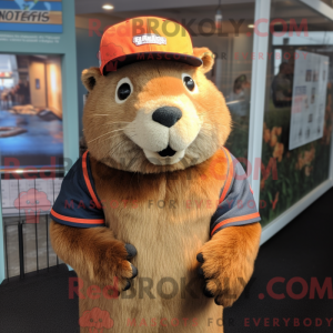 Rust Capybara mascot...
