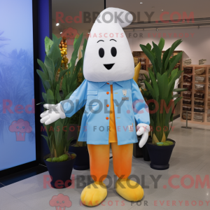 Sky Blue Carrot mascot...