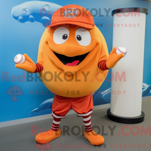 Oranje honkbalbal...