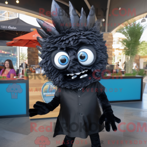 Postava maskota Black Fish...