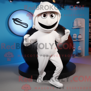 White Plate Spinner mascot...