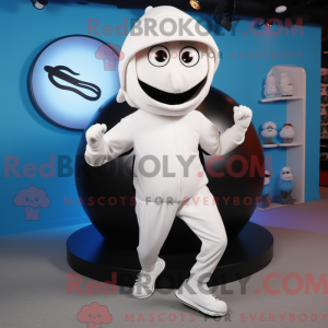 White Plate Spinner maskot...