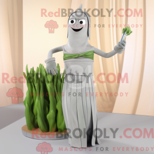 Silver Asparagus mascot...
