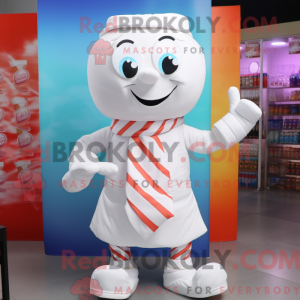 White Candy Box mascot...