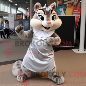 Silver Chipmunk mascot...