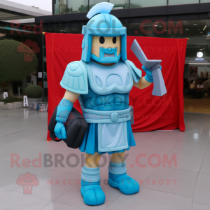 Sky Blue Spartan Soldier...