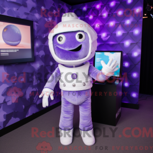 Lavender Astronaut mascot...