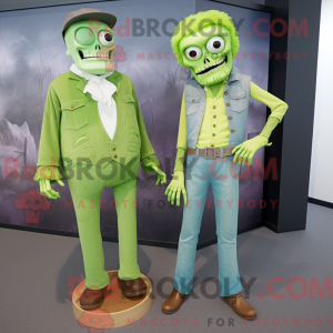 Lime Green Graveyard maskot...