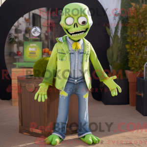 Lime Green Graveyard...