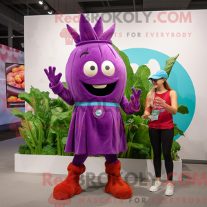 Lilla Beet maskot kostume...