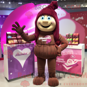 Postava maskota Magenta...