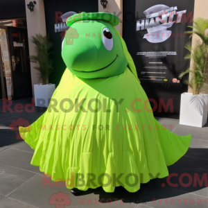 Lime Green Humpback Whale...