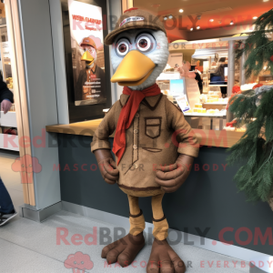 Tyrkiet maskot kostume...