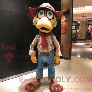 Tyrkiet maskot kostume...