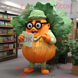 Orange Cabbage mascot...