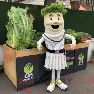 White Caesar Salad mascot...