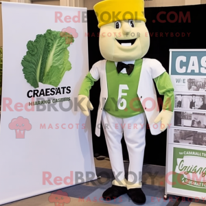 White Caesar Salad mascot...
