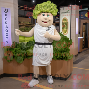 White Caesar Salad mascot...