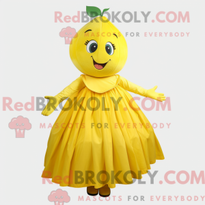 Lemon Yellow Plum mascot...