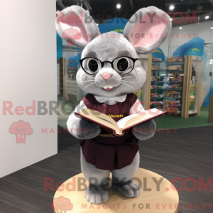 Chinchilla mascot costume...
