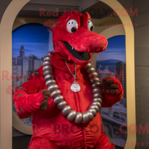 Rood monster van Loch Ness...