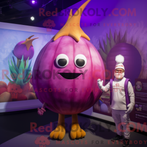 Maskottchenkostüm Purple...