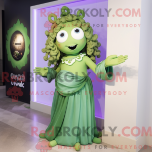 Oliven Medusa maskot...
