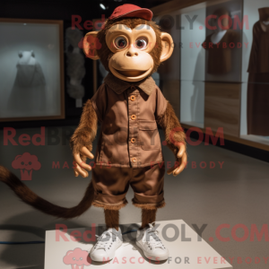Rust Monkey maskot kostume...