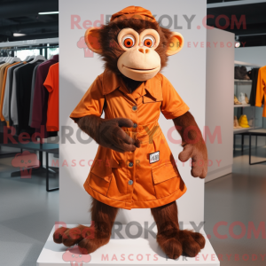 Rust Monkey maskotka...