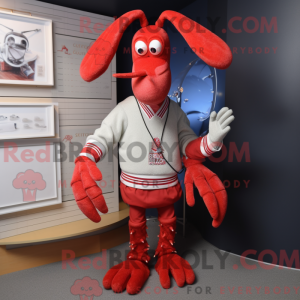 Sølv Lobster Bisque maskot...