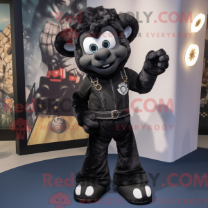 Black Ram maskot kostume...