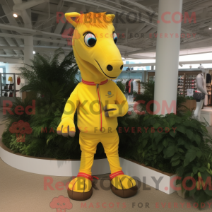 Máscara de Cavalo Amarelo...