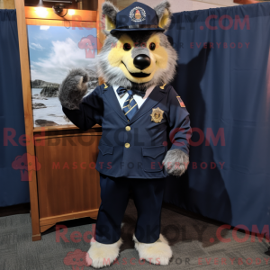 Navy Say Wolf mascot...