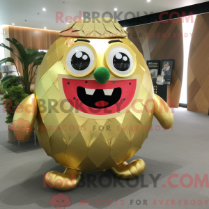 Maskottchenkostüm Goldene...