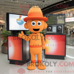 Orange Television mascot...