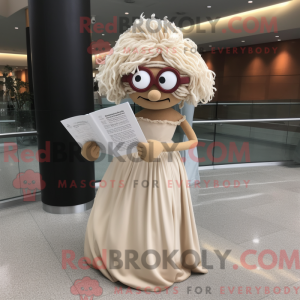 Tan Spaghetti mascot...
