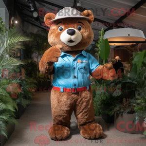 Postava maskota Rust Bear...