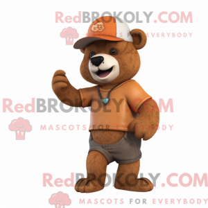 Rust Bear Maskottchen...